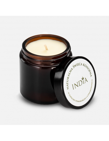 Bougie au chanvre - India