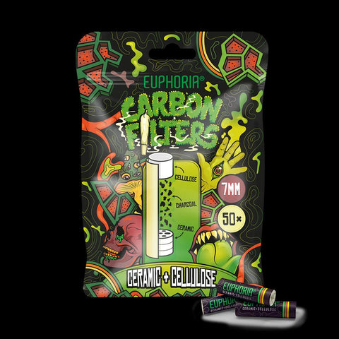 Filtres Carbone Céramique / Céllulose x 50 Euphoria - Green Potion